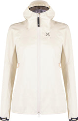 Montura - UPLAND 3L HOODED JACKET WOMAN — SHELL/MELON — Vista frontale 1