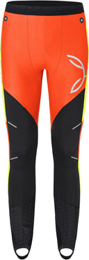 Montura - SLICK 2 PANTS — ORANGE/VERDE LIME — Vista frontale 1
