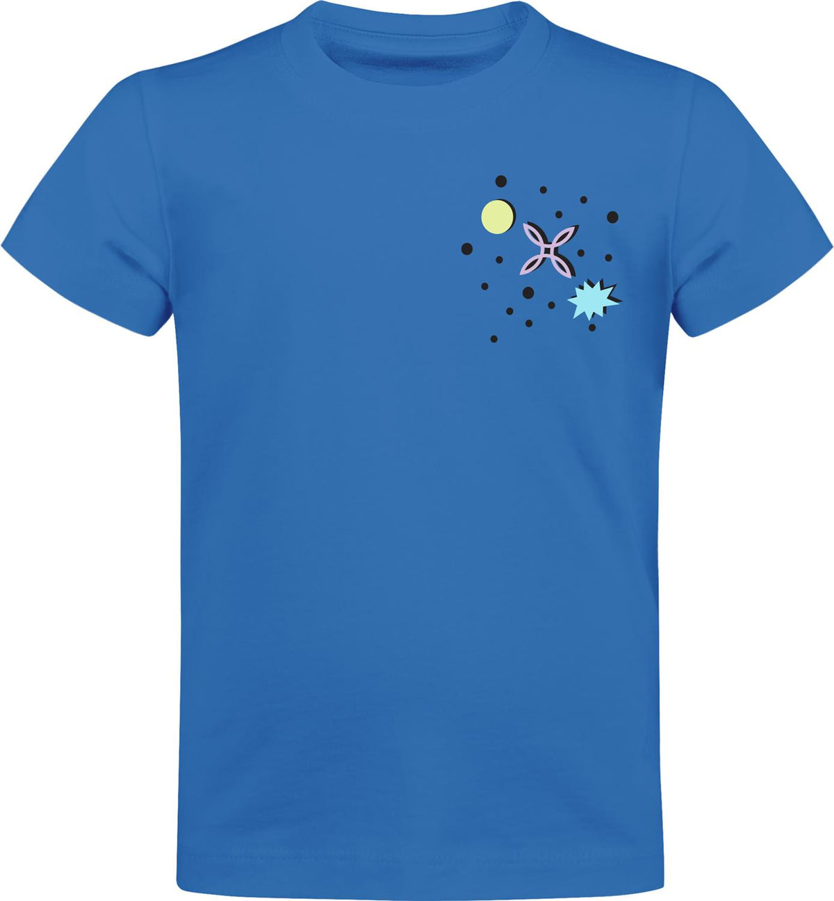 Montura - POP ART T-SHIRT BABY — B.BLUE — Vista frontale 1