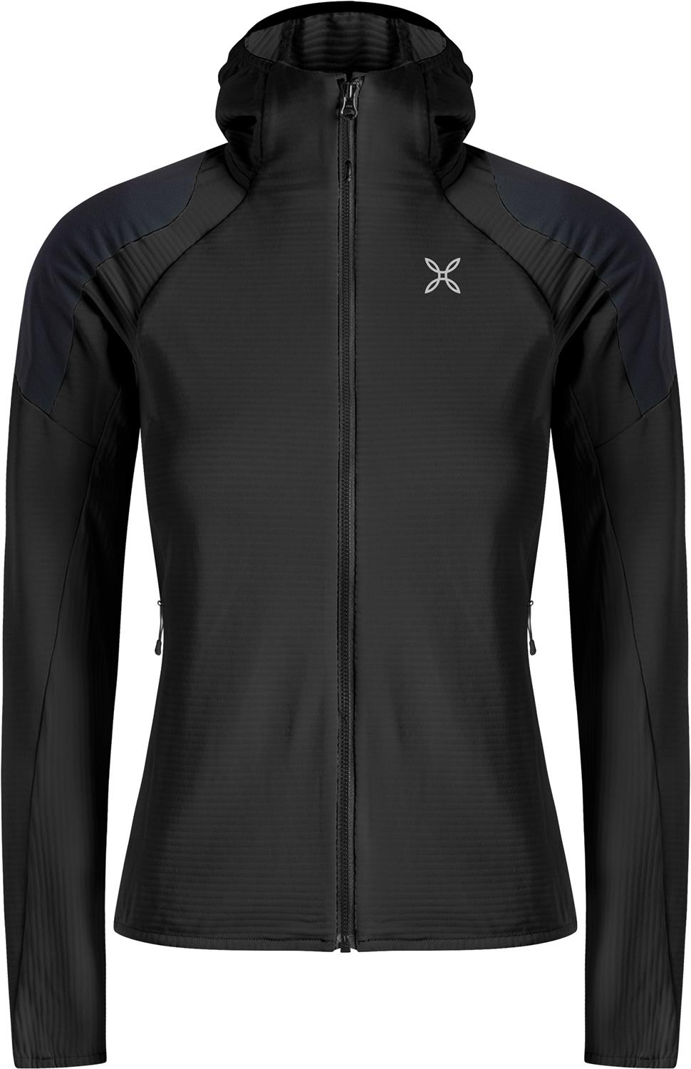 Montura - ACTION HOODED MAGLIA WOMAN — BLACK — Vista frontale 1
