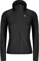 Montura - ACTION HOODED MAGLIA WOMAN — BLACK — Vista frontale 1
