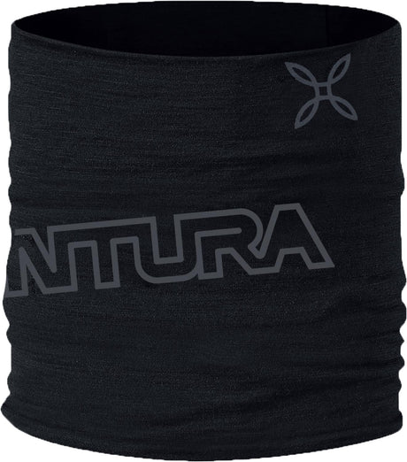 Montura - MERINO COLLAR — BLACK — Vista frontale 1