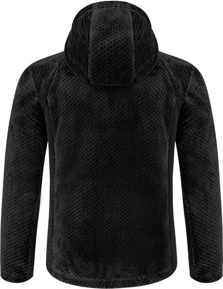 Montura - SOFT PILE COLOR JACKET KIDS — BLACK — Vista posteriore 2