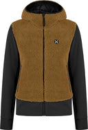 Montura - SHERPA MIX JACKET WOMAN — BRONZE BROWN — Vista frontale 1