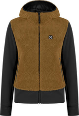 Montura - SHERPA MIX JACKET WOMAN — BRONZE BROWN — Vista frontale 1
