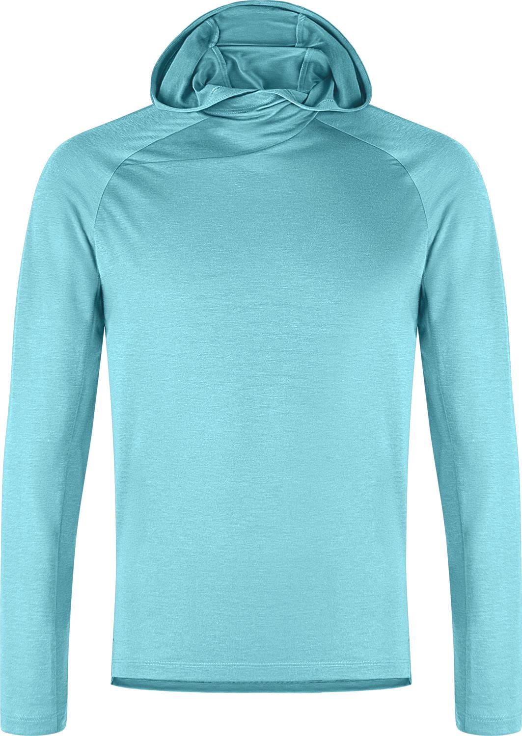 Montura - VERSANTE HOODED MAGLIA — CRYSTAL BLUE — Vista frontale 1