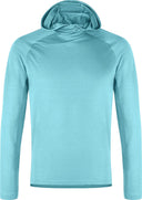 Montura - VERSANTE HOODED MAGLIA — CRYSTAL BLUE — Vista frontale 1