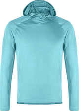 Montura - VERSANTE HOODED MAGLIA — CRYSTAL BLUE — Vista frontale 1