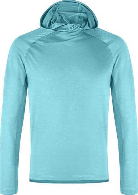 Montura - VERSANTE HOODED MAGLIA — CRYSTAL BLUE — Vista frontale 1