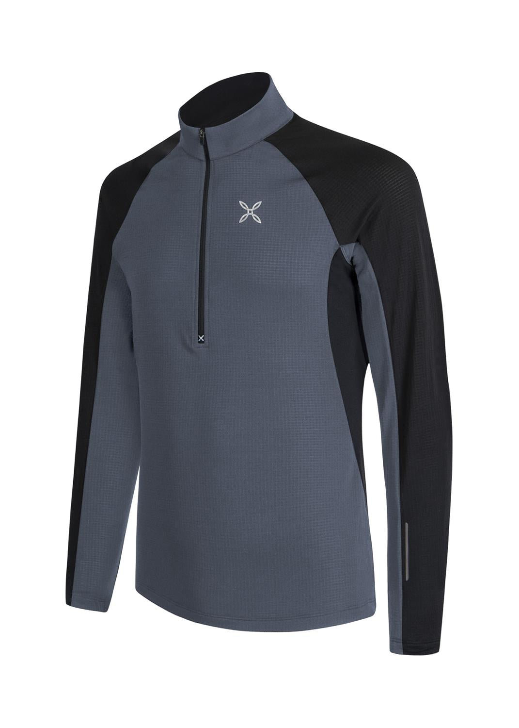 Montura - RUN SOFT ZIP MAGLIA — PIOMBO — Immagine 2