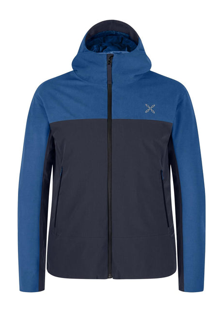 Montura - GAVIA 3 IN 1 JACKET — GRAPHITE BLUE/DEEP BLUE — Vista frontale 1