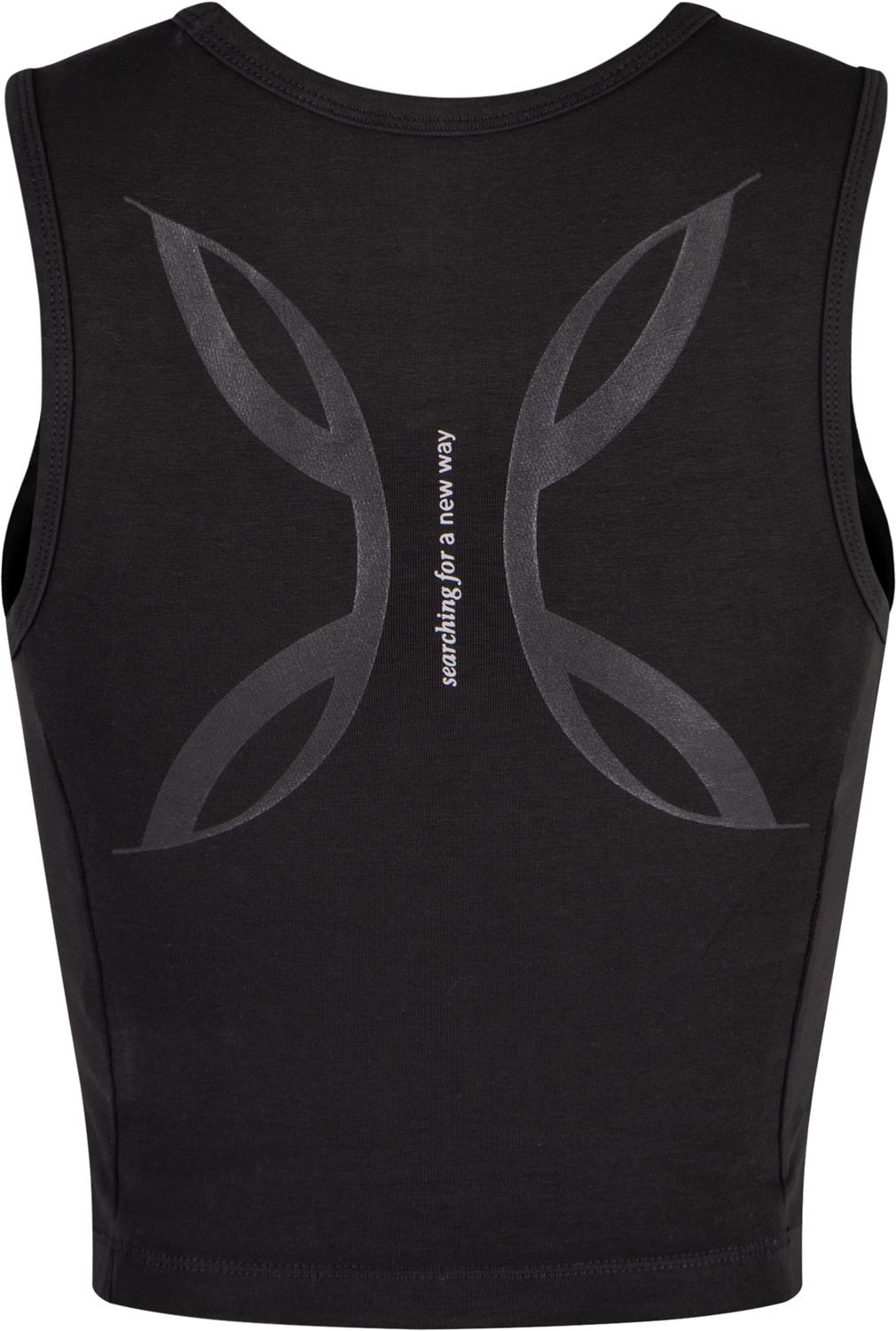 Montura - SHIVA TANK TOP WOMAN — BLACK — Vista posteriore 2