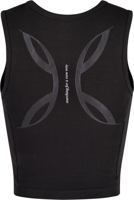 Montura - SHIVA TANK TOP WOMAN — BLACK — Vista posteriore 2