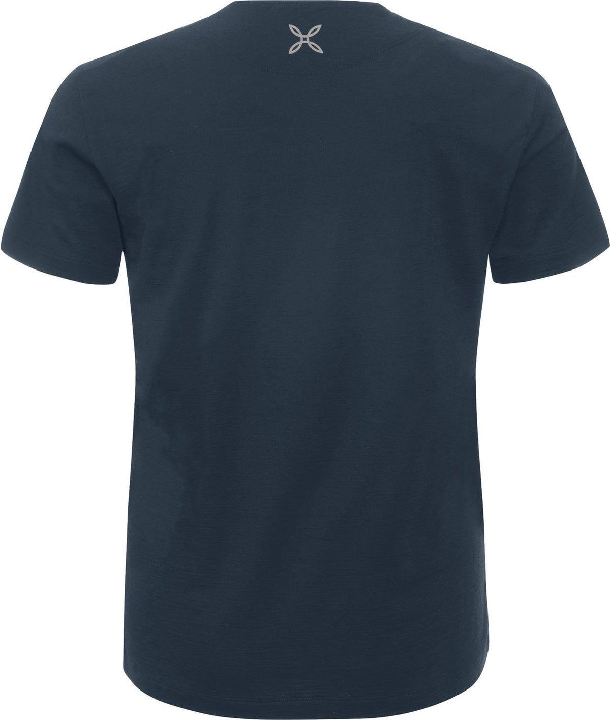 Montura - LOGO MERINO T-SHIRT — BLUEBERRY — Vista posteriore 2