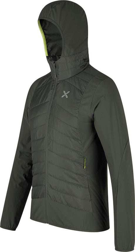 Montura - TRACE HYBRID JACKET — VERDE SALVIA/VERDE LIME — Immagine 2