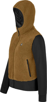 Montura - SHERPA MIX JACKET WOMAN — BRONZE BROWN — Immagine 2