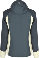 Montura - DOLOMITI WIND HOODED JACKET W. — GRAPHITE BLUE/TURQUOISE — Vista posteriore 3