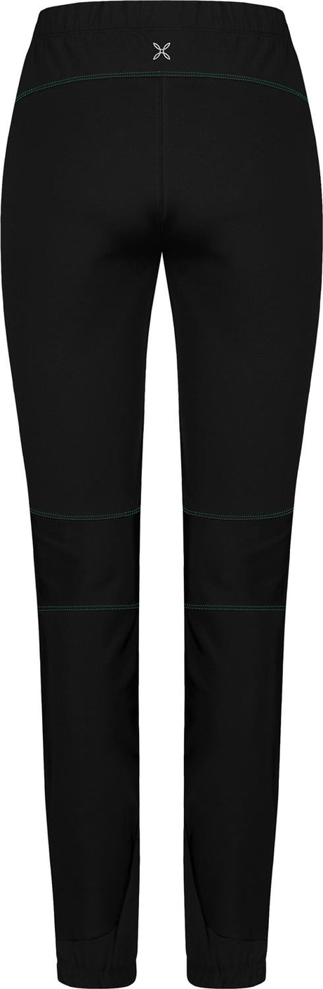 Montura - VERTIGO 2 PANTS WOMAN — BLACK/BRIGHT TEAL — Vista posteriore 4