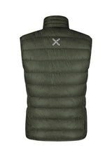 Montura - HELIOS DUVET VEST — VERDE SALVIA/VERDE LIME — Vista posteriore 3