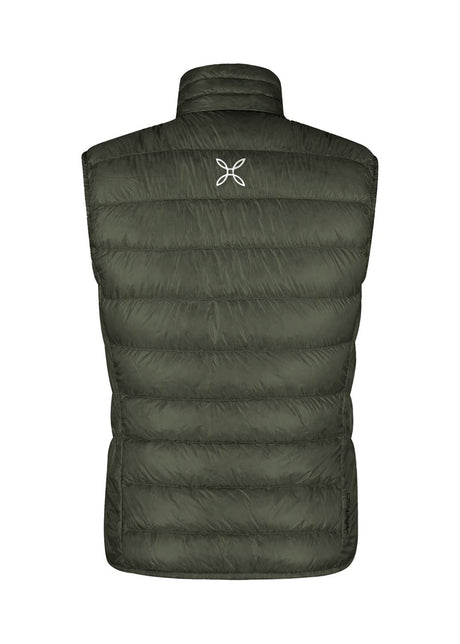 Montura - HELIOS DUVET VEST — VERDE SALVIA/VERDE LIME — Vista posteriore 3