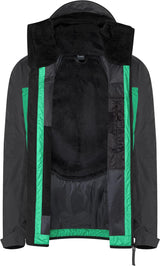 Montura - NEVIS 2.0 JACKET WOMAN — ANTRACITE/BRIGHT TEAL — Immagine 4