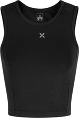 Montura - SHIVA TANK TOP WOMAN — BLACK — Vista frontale 1