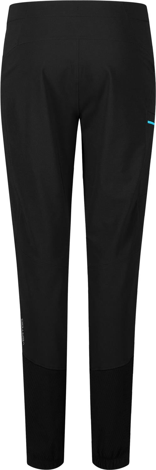 Montura - VERTIGO ALLROUND PANTS WOMAN — BLACK/TURQUOISE — Vista posteriore 3