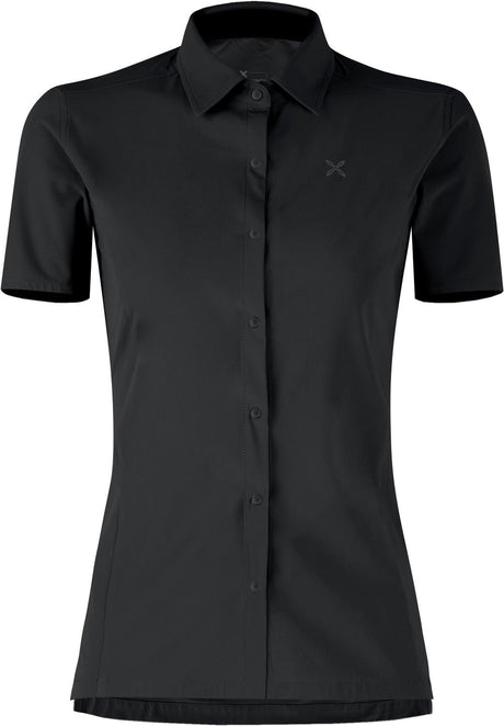 Montura - SOLID S/S SHIRT WOMAN — ARDESIA — Vista frontale 1