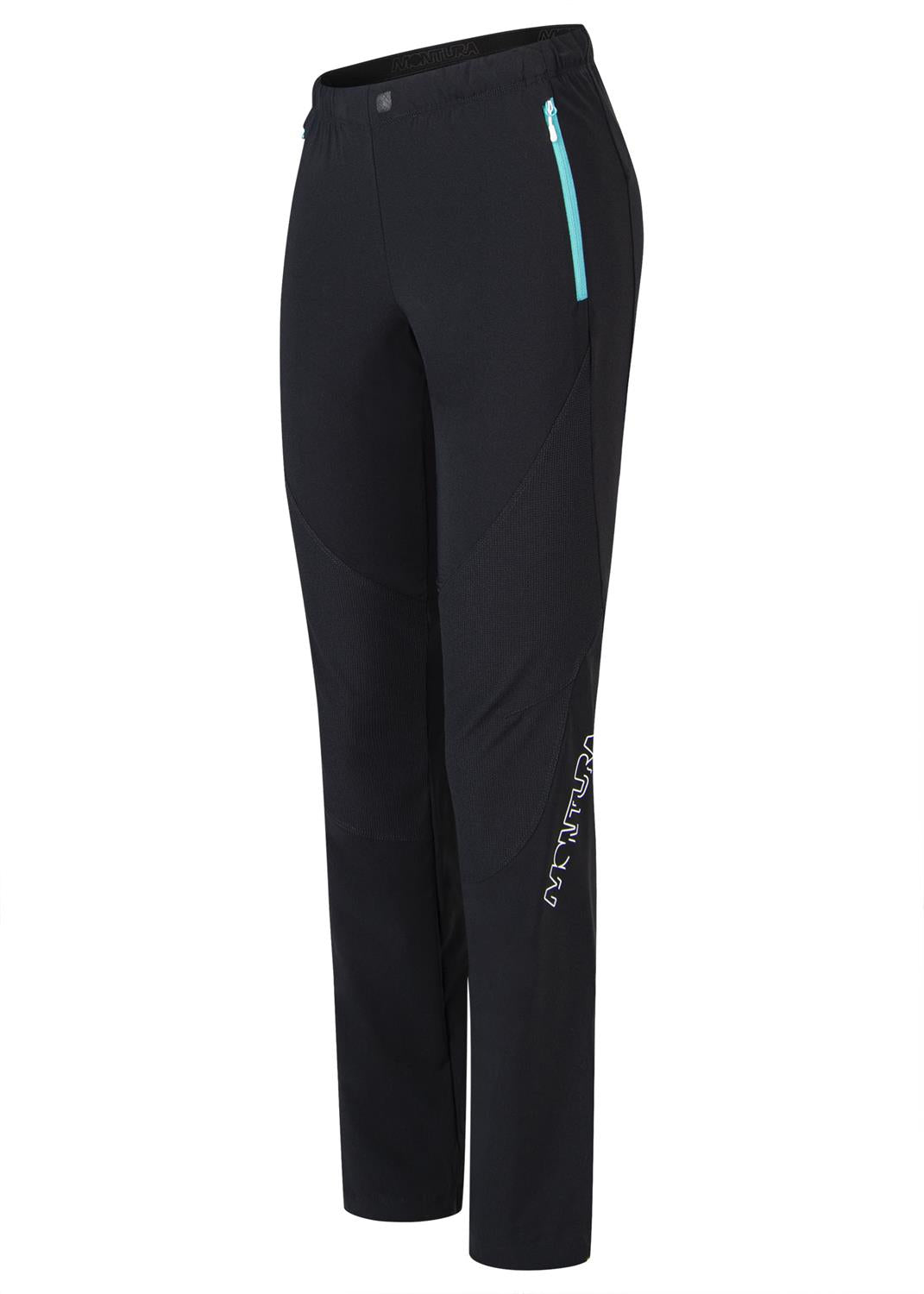 Montura - ROCKY PANTS WOMAN — NERO/CARE BLUE — Immagine 2