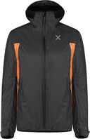 Montura - NEVIS 2.0 JACKET WOMAN — ANTRACITE/MELON — Vista frontale 1