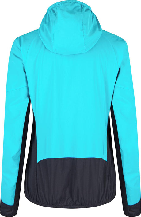 Montura - RISE OCTA HOODED JACKET WOMAN — TURQUOISE/ANTRACITE — Vista posteriore 3