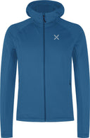 Montura - FADIS GRID HOODED MAGLIA — STEEL BLUE — Vista frontale 1
