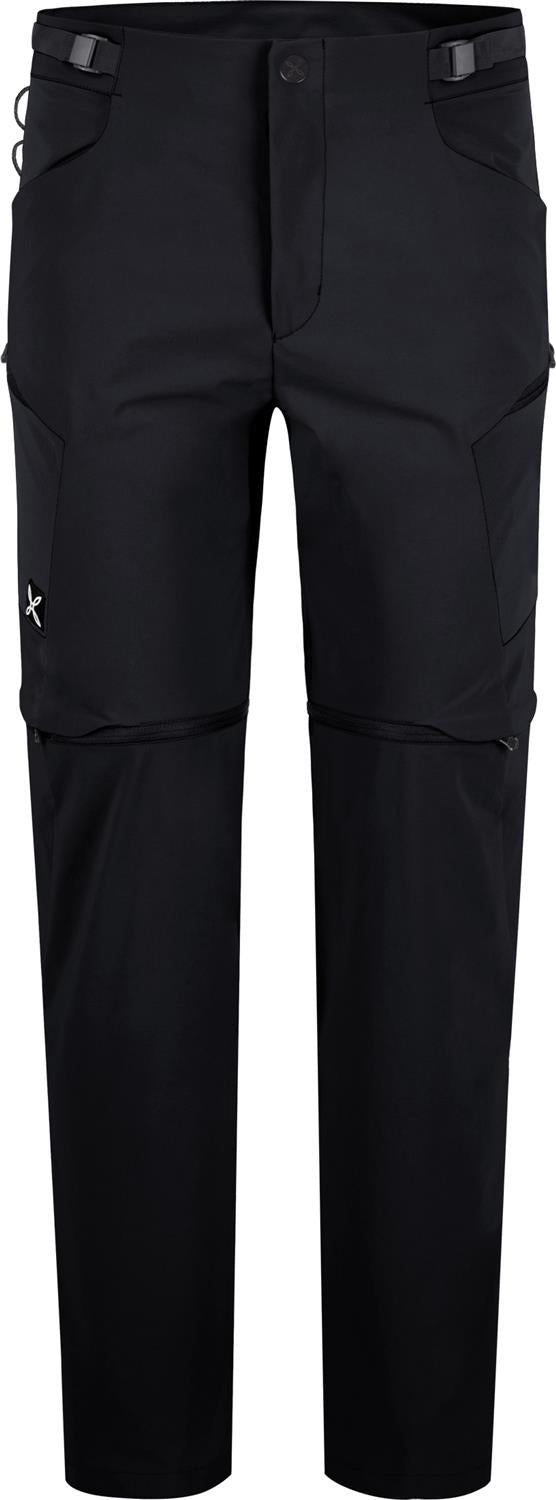Montura - ALTAI ZIP OFF PANTS — BLACK — Vista frontale 1