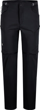 Montura - ALTAI ZIP OFF PANTS — BLACK — Vista frontale 1