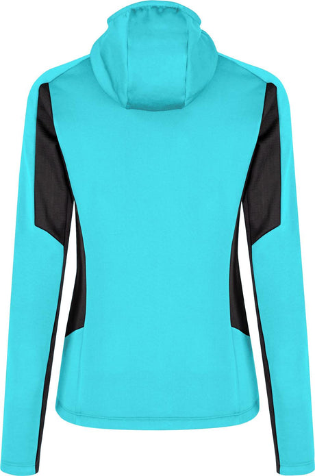 Montura - PULSE HOODED MAGLIA WOMAN — TURQUOISE — Vista posteriore 3