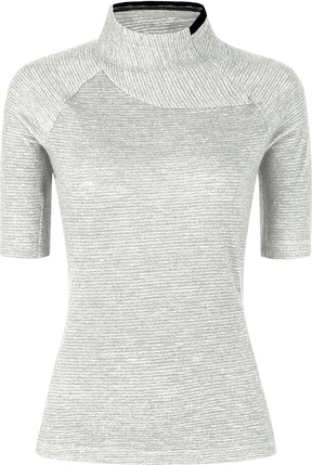 Montura - VERSANTE MERINO T-SHIRT WOMAN — OXFORD TAN — Vista frontale 1