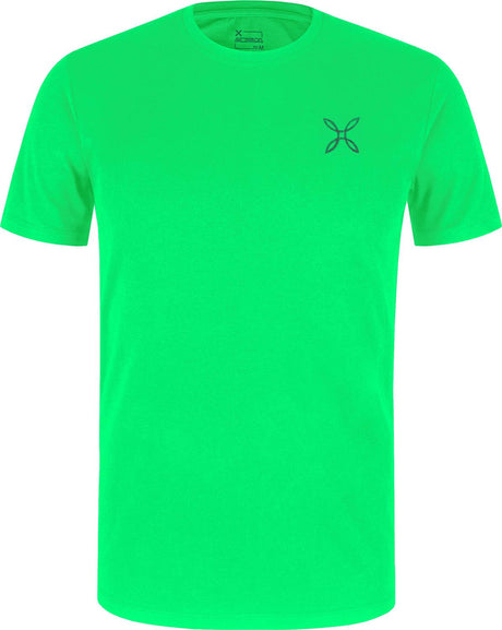 Montura - PENCIL LOGO T-SHIRT — VIBE GREEN — Vista frontale 1