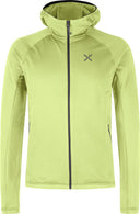 Montura - FADIS GRID HOODED MAGLIA — SUNNY LIME — Vista frontale 1