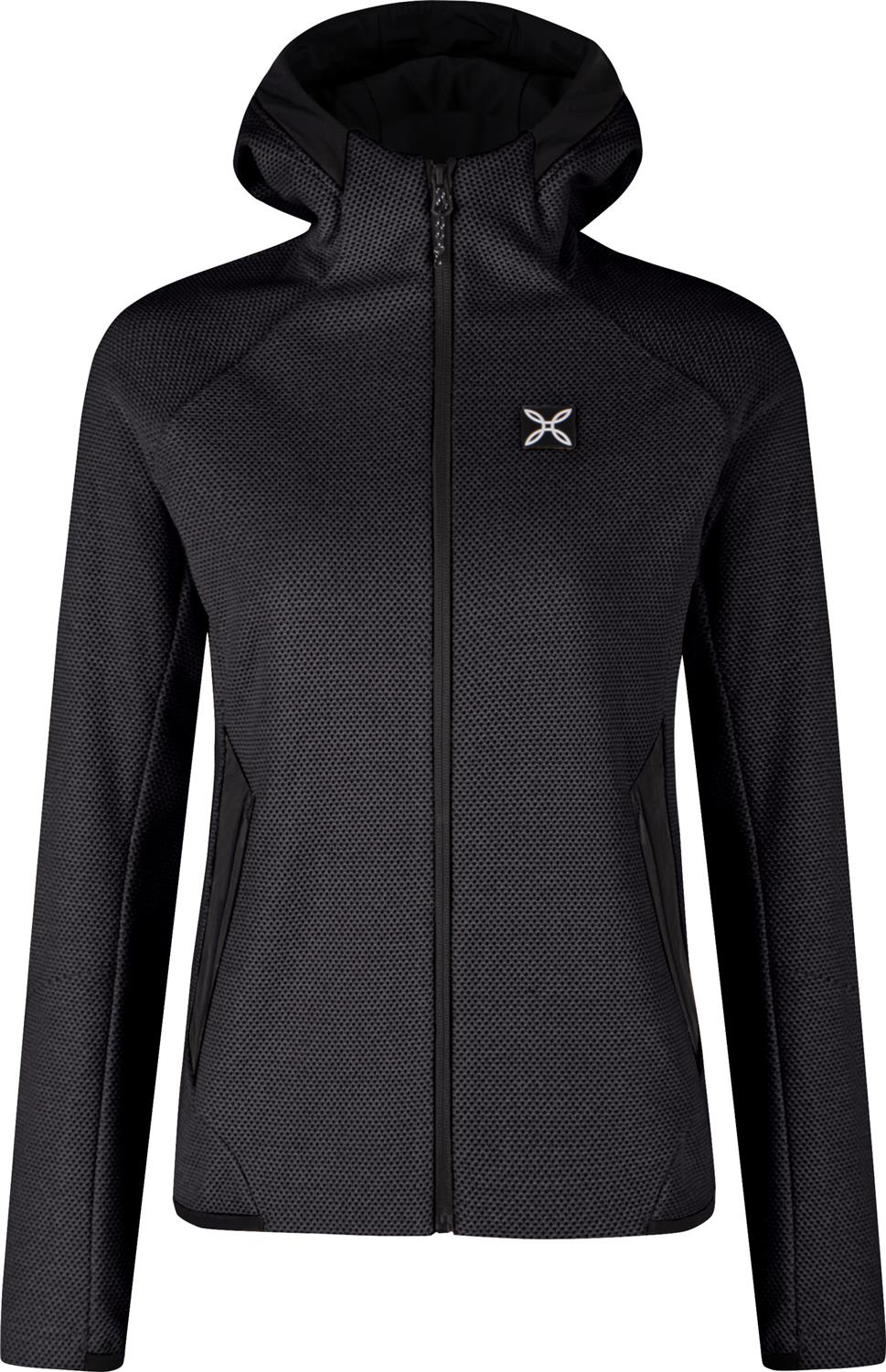 Montura - ARGO HOODED MAGLIA WOMAN — ANTRACITE — Vista frontale 1