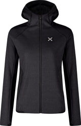 Montura - ARGO HOODED MAGLIA WOMAN — ANTRACITE — Vista frontale 1