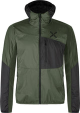 Montura - TRACCIA OCTA HOODED JACKET — VERDE SALVIA — Vista frontale 1
