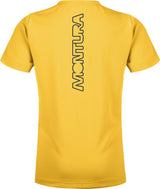 Montura - DELTAPEAK T-SHIRT KIDS — MUSTARD — Vista posteriore 2
