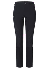Montura - ROCKY PANTS WOMAN — NERO/INTENSE VIOLET — Vista frontale 1
