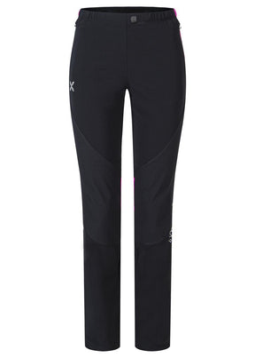 Montura - ROCKY PANTS WOMAN — NERO/INTENSE VIOLET — Vista frontale 1