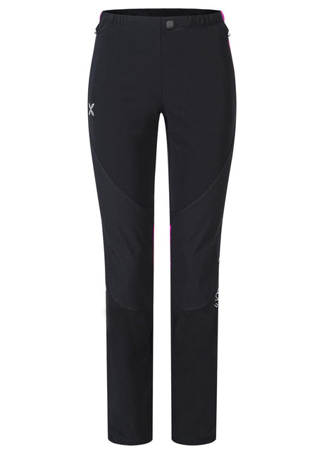 Montura - ROCKY PANTS WOMAN — NERO/INTENSE VIOLET — Vista frontale 1