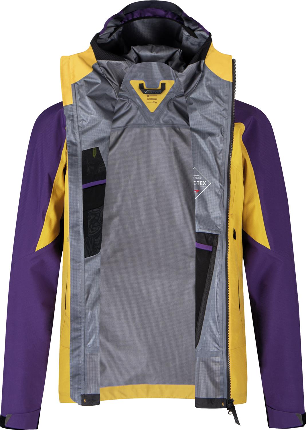Montura - VERTIGO GTX PRO JACKET — MUSTARD/PETUNIA — Immagine 4