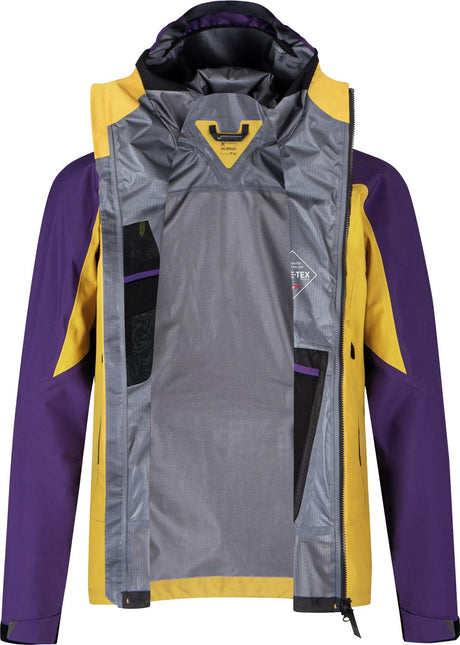 Montura - VERTIGO GTX PRO JACKET — MUSTARD/PETUNIA — Immagine 4