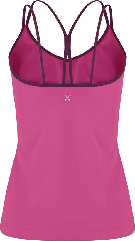 Montura - CRIMP CROSS CANOTTA WOMAN — BATON ROUGE/VINACCIA — Vista posteriore 2