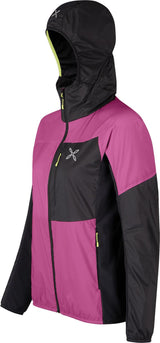 Montura - TRACCIA OCTA HOODED JACKET WOM — BATON ROUGE/SUNNY LIME — Immagine 2
