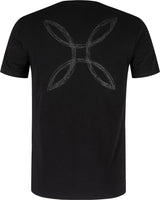 Montura - PENCIL LOGO T-SHIRT — BLACK — Vista posteriore 2